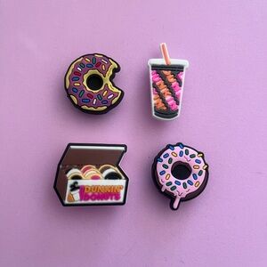 Dunkin' Donuts Shoe Charms Set